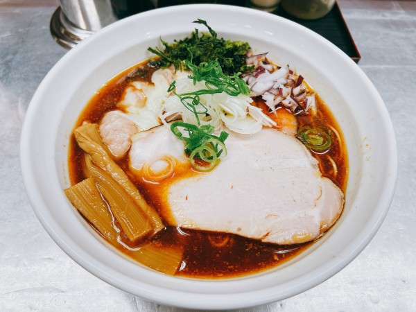 「鯵辛温麺」@麺や 睡蓮の写真