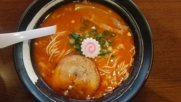 「辛ラーメン」@麺舞 龍eの写真