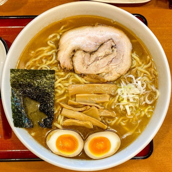 「中華麺 大盛 ¥1,000 味玉 ¥50」@めん 和正の写真