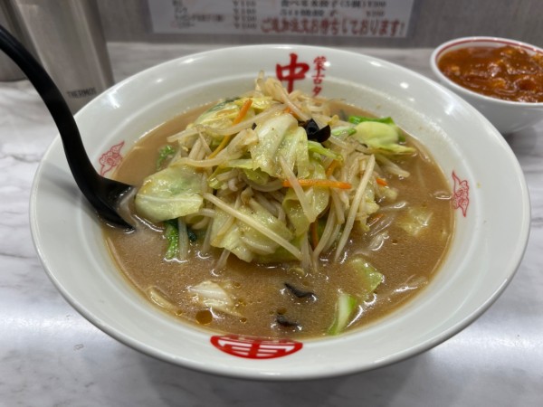 「味噌タンメンゼロ」@蒙古タンメン 中本 市川店の写真