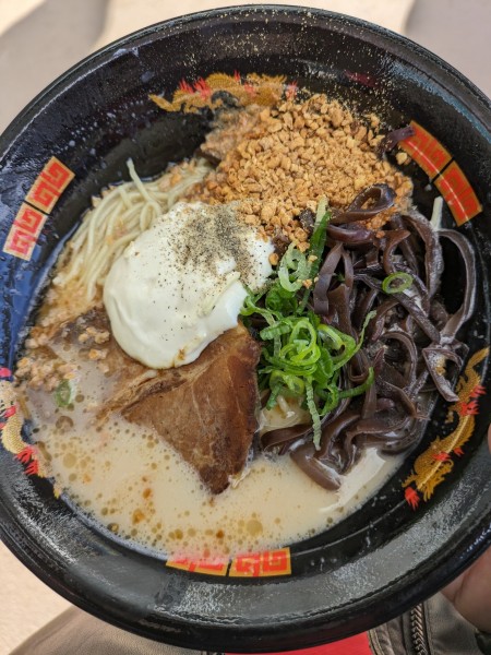 「チーズ拉麺」@味千拉麺 埼玉スタジアム2002店の写真