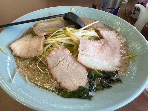 「ネギチャーシューメン(こってり)」@ラーメンショップ 茂原店の写真