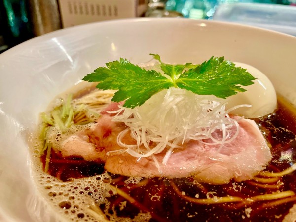 「味玉醤油らぁ麺」@のど黒らぁ麺 永屋の写真