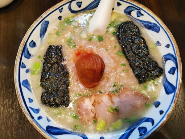 「みぞれラーメン」@がんこや かるがんラーメン 千代田本店の写真