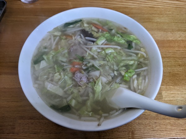 「タンメン：650円」@中華 長陽の写真