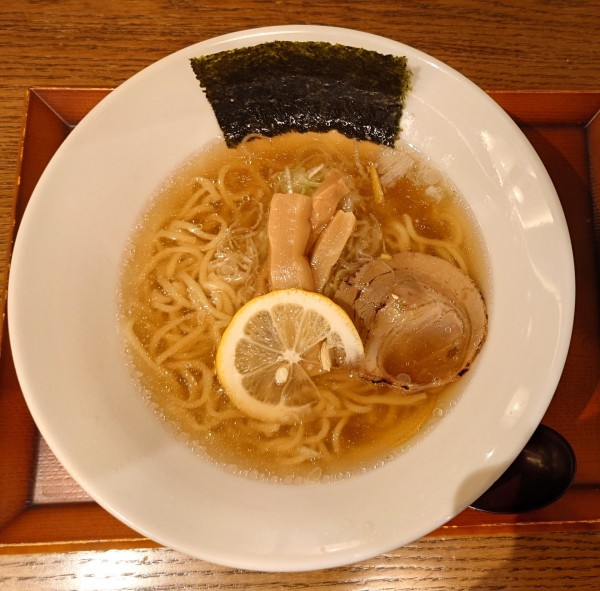 「ゆず塩ラーメン(825円)」@江戸の台所の写真