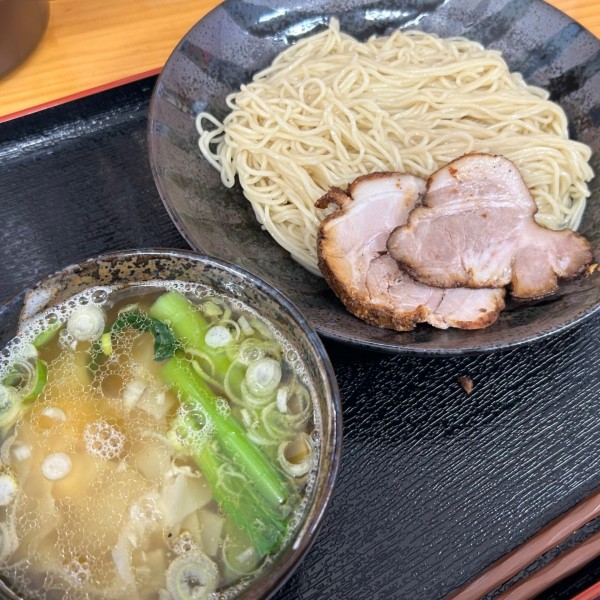 「ワンタン入り塩つけ麺」@らーめん 志ん海の写真