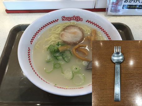 「ラーメン 390円」@スガキヤ 徳重ヒルズウォーク店の写真