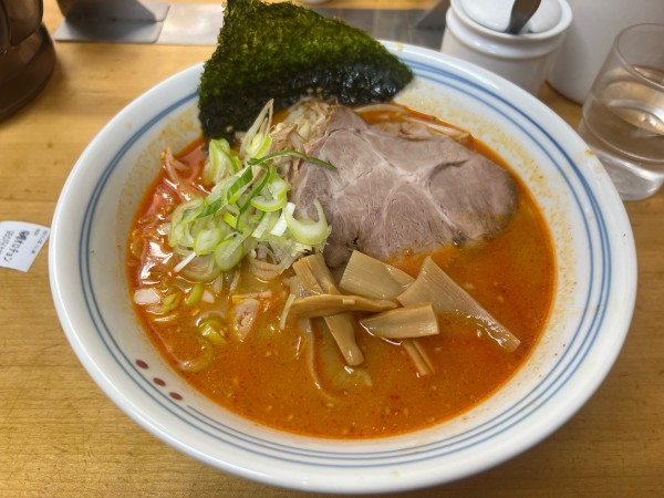 「オロチョンラーメン（4辛）」@赤レンガの写真