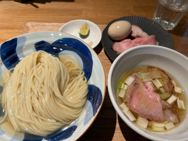 「特製昆布水つけ麺1350円」@中華蕎麦 みうらの写真