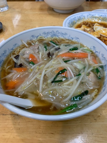 「もやしラーメン」@ぎょうざの満洲 本庄早稲田駅前店の写真
