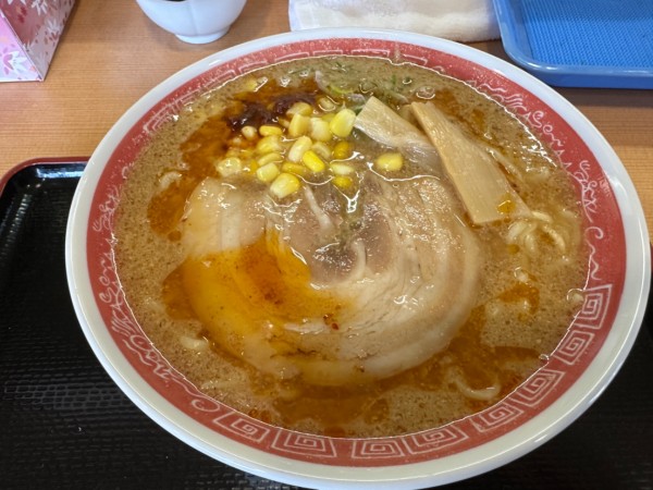 「味噌らーめん（並盛・230g）800円」@めん六や 群馬吉井店の写真