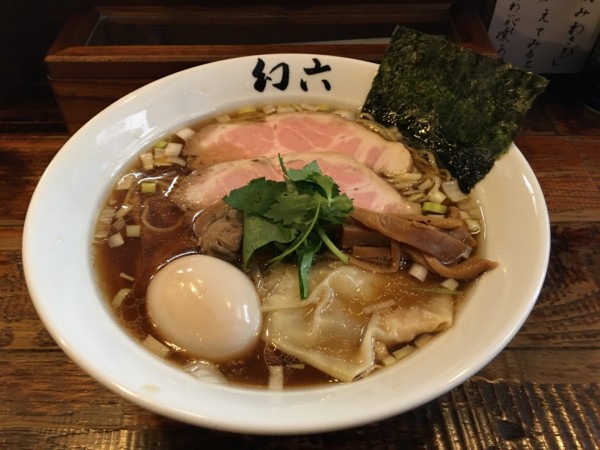 「特製醤油そば大盛り」@中華そば 幻六の写真