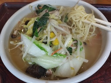 「タンメン(800)」@角屋食堂の写真