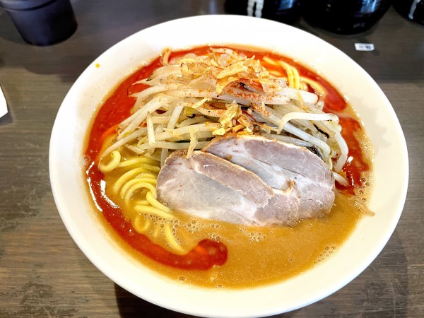 「辛味噌ラーメン(大盛無料)」@花木流味噌 日吉店の写真
