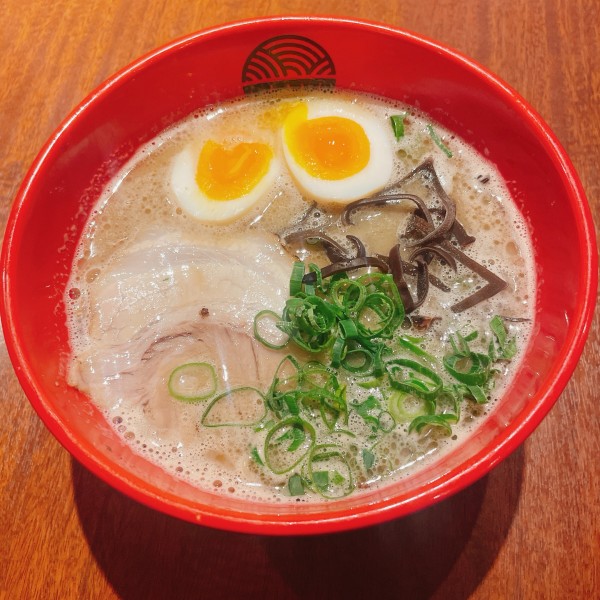 「味玉ラーメン」@とんこつらぁめん いちむじん 呉服町店の写真