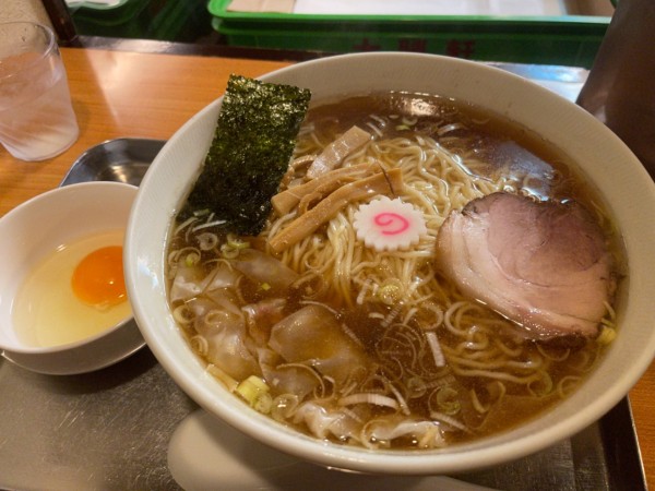 「ワンタン麺」@日吉 大勝軒の写真