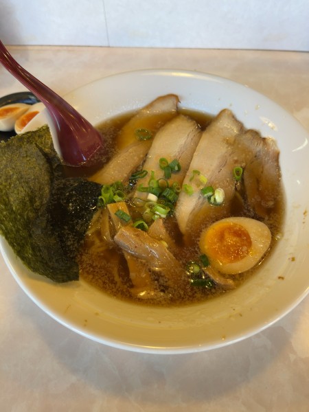「醤油ラーメン」@白湯ラーメン 焔の写真