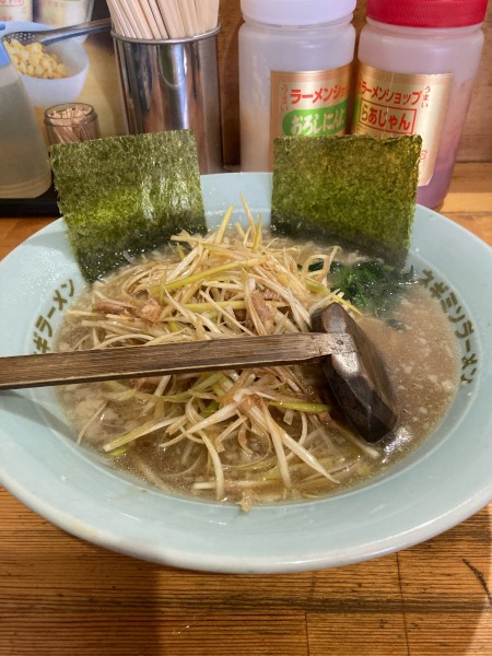 「ネギラーメン」@ラーメンショップ 椿 上彦川戸店の写真