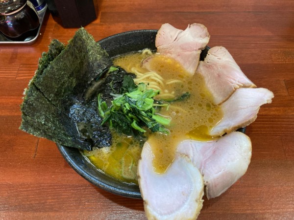 「チャーシューめん」@横浜家系らーめん 天王家 寒川総本店の写真