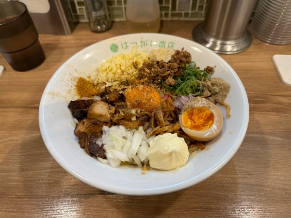 「【限定】まぜそば」@はつがい商店の写真