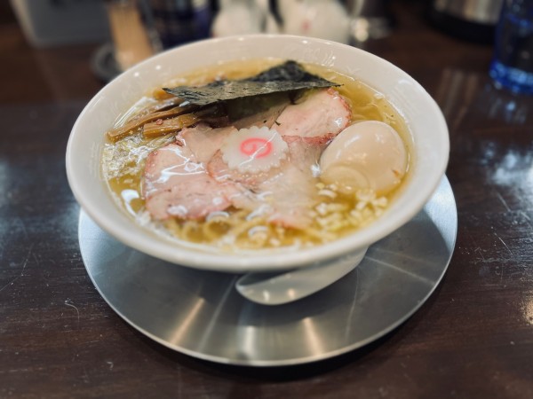 「塩（￥850）＋味玉（￥120）」@自家製麺 うるちの写真