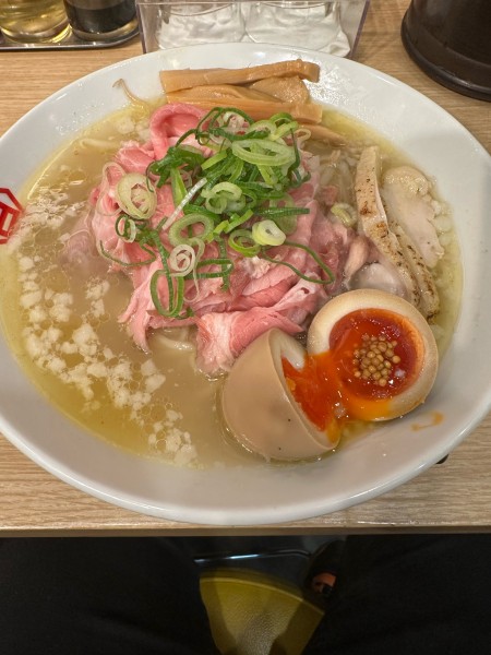 「肉汁中華ソバ(塩)」@百年本舗 秋葉原総本店の写真