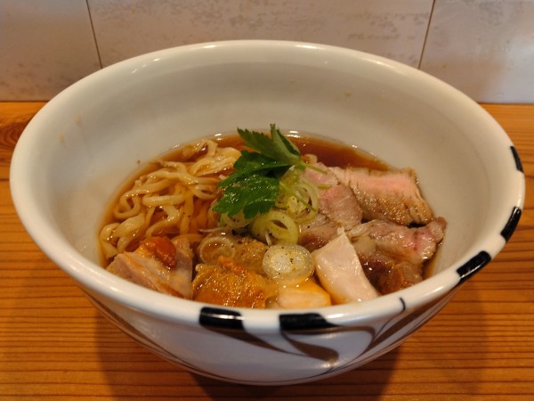 「らーめん＋得肉三昧」@らーめん かねかつの写真