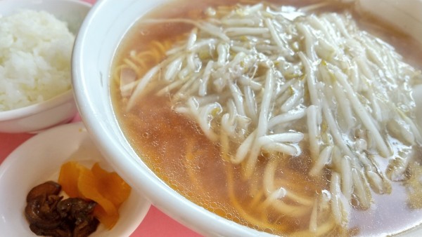 「生碼麺(もやしそば)(800円)」@中華料理 新三陽 後楽園店の写真