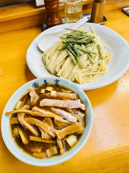 「チャーシュー支那竹つけそば(大)【1500円】」@中華そば 喜富の写真