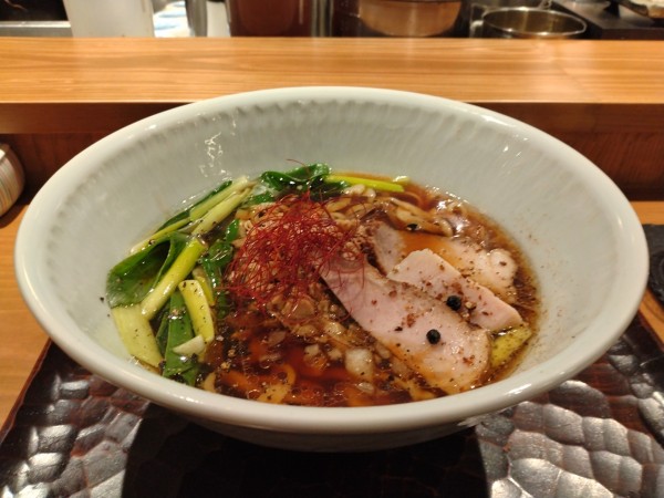 「胡椒そば」@饗 くろ㐂の写真