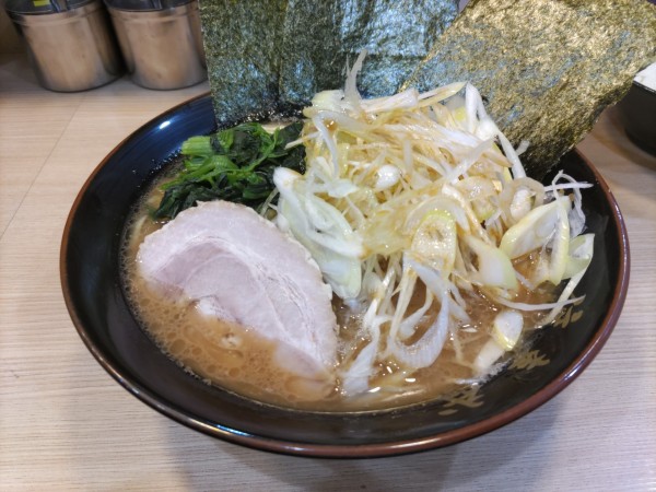 「ネギラーメン 中 1100円」@二代目 渡来武の写真