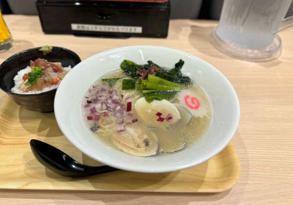 「はまぐりらぁ麺 ¥1280」@らぁ麺 ななみの写真