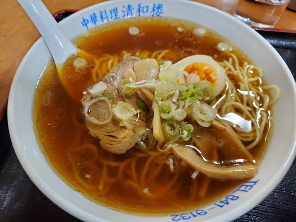 「醤油ラーメン７００円」@清和楼の写真