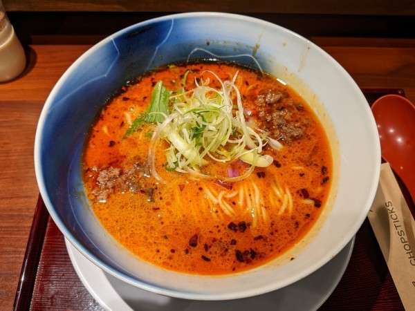 「但馬牛肉担々麺」@拳ラーメンの写真