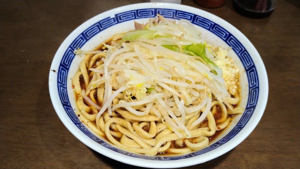 「【限定】豆豉入りピリ辛ラーメン(ニンニク少･ヤサイ少)」@ラーメン ゼンゼンの写真