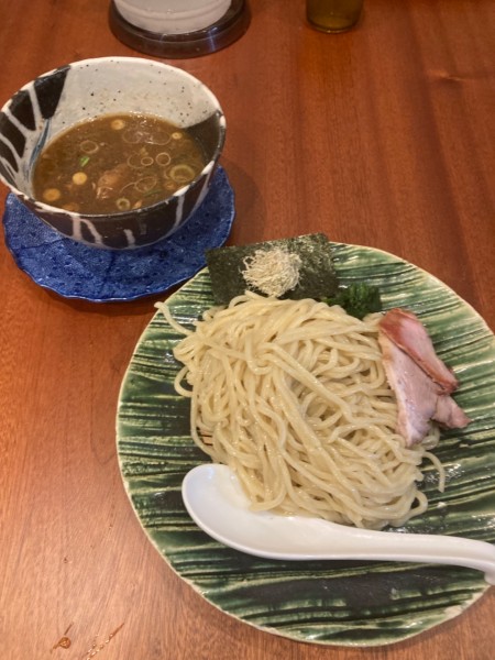 「醤油つけ麺　930円」@らーめん 梶原の写真