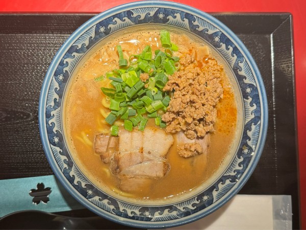 「肉味噌らぅめん」@麺匠佐蔵 長野駅前店の写真