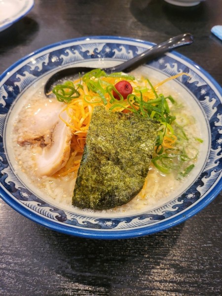 「ねぎ塩らーめん」@らーめん食堂 れんげ 岡谷店の写真