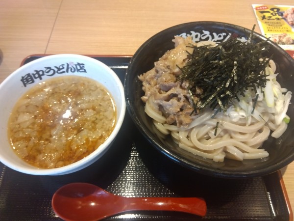 「肉つけうどん」@角中うどん店の写真