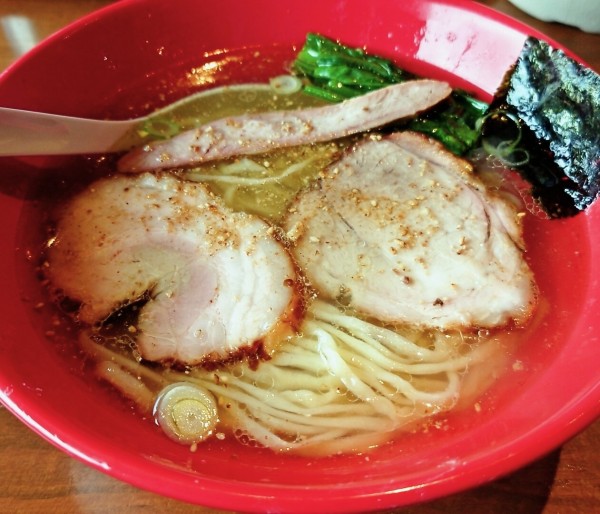 「鶏塩そば」@白河手打中華そば ヱビスヤの写真