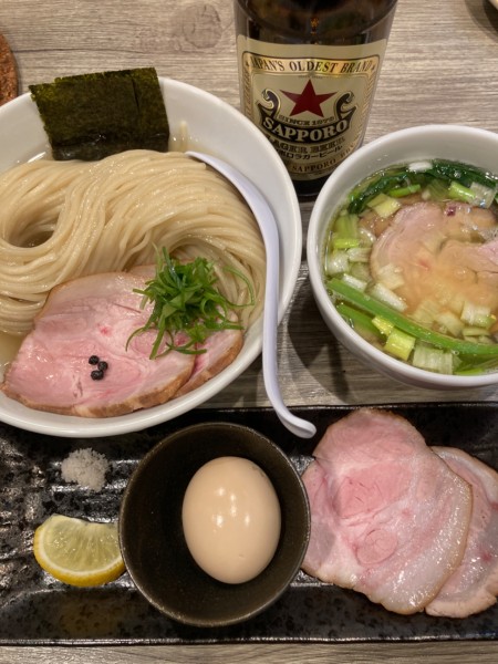 「特製塩つけ麺」@だれやめやの写真