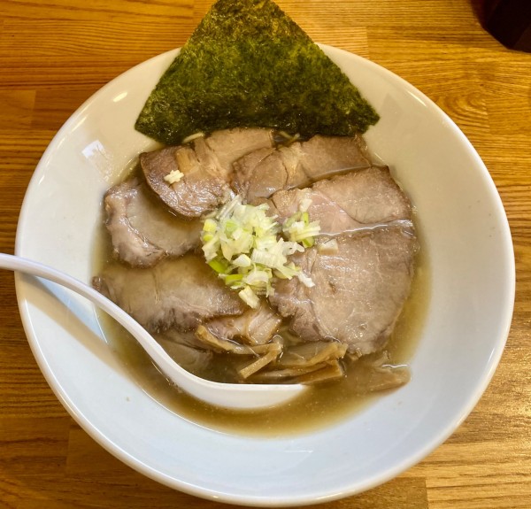 「チャーシュー醤油ラーメン 1000円」@Pied de Cochonの写真