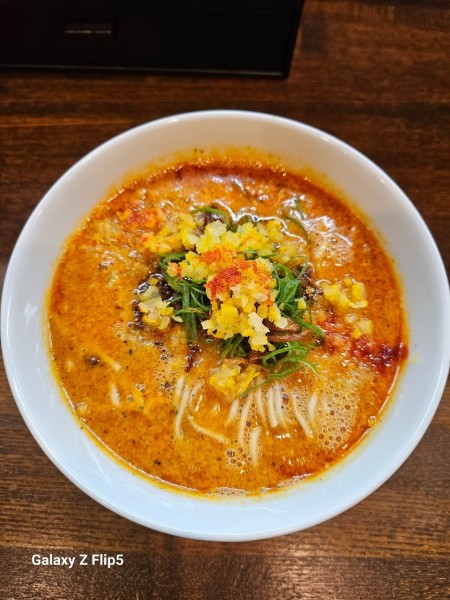 「柚入担々麺(冬季限定)」@yagu-noodleの写真