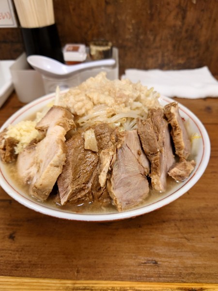 「小豚  全部」@ラーメン二郎 品川店の写真