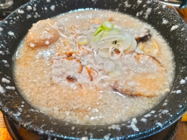 「特製らーめん950円 麺大100円」@らーめん 平太周 味庵の写真