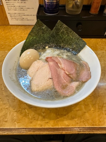 「特製純煮干しそば」@中華そば 児ノ木の写真