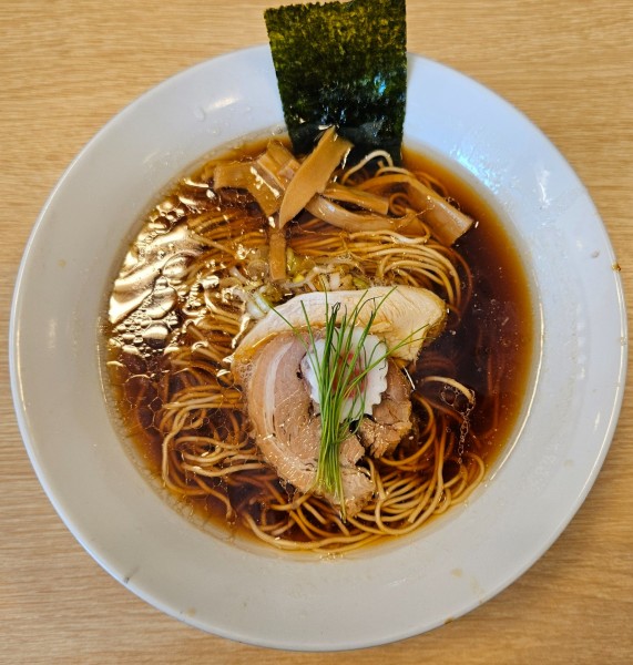 「中華そば+半チャーハン」@中華ごはん かんざしの写真