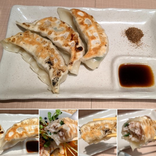 「餃子(3個)　400円」@与ろゐ屋の写真