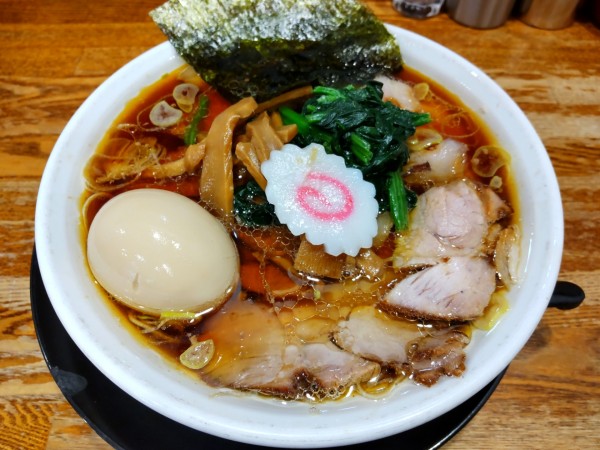 「特製生姜醤油らーめん」@新潟長岡らーめん みずさわ 東川口店の写真